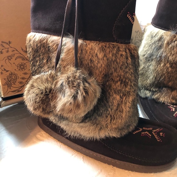 🪶MANITOBAH🪶Snowy Owl🦉Boot - Picture 7 of 16